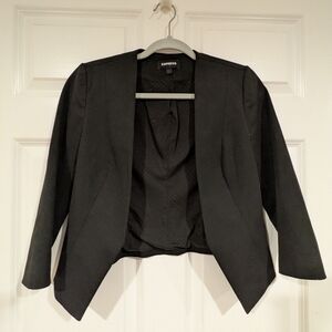 Express Women's Black Blazer Size 2
